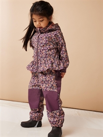 NAME IT Blomstret Softshell Jakke Alfa Hortensia